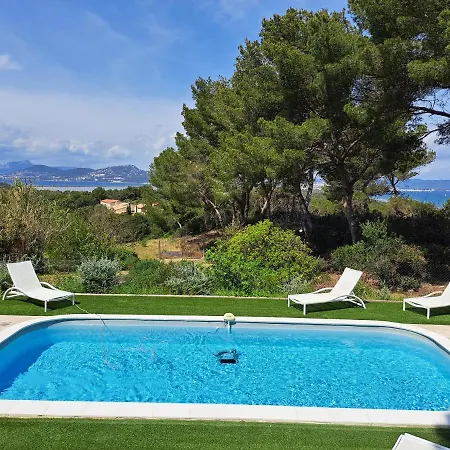 Villa Bastide Presqu Ile De Giens Superbe Vue Piscine