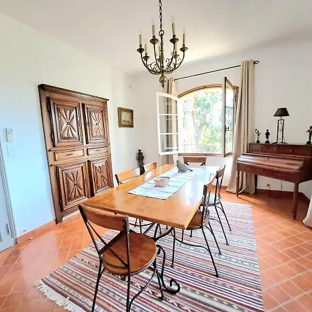 Bastide Presqu Ile De Giens Superbe Vue Piscine ヴィラ イエール