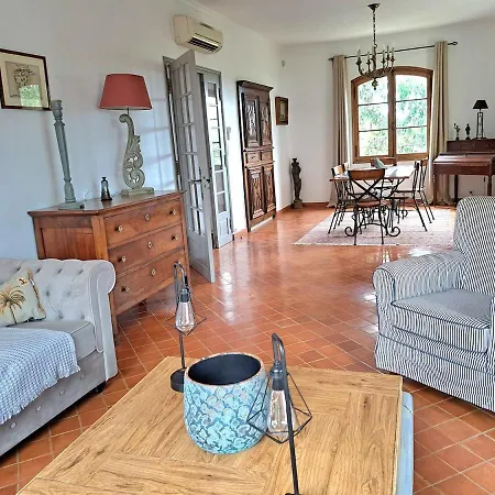 Bastide Presqu Ile De Giens Superbe Vue Piscine イエール